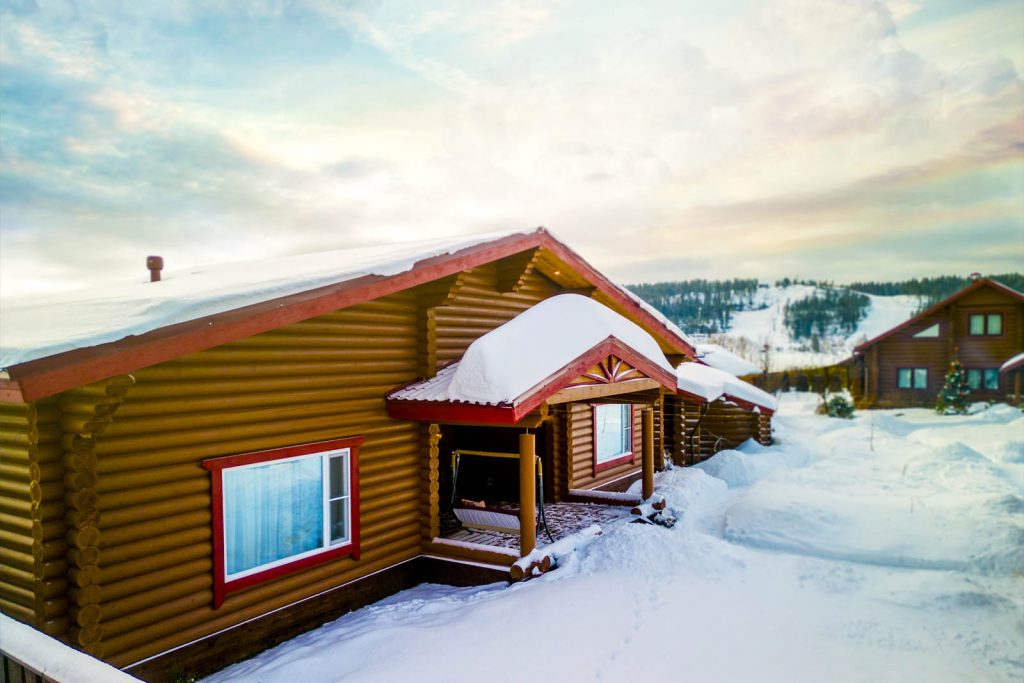 Дом отдыха в Карелии напротив горнолыжного курорта